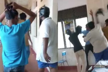 බලහත්කාරයෙන් ජනප්‍රිය පාසලකට ඇතුළු වී පාසල් ලමුන්ට සිදුකළ අමානුෂික පහරදීම.(PHOTOS).