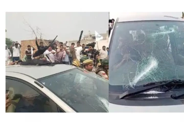 பாஜக எம்.பி.யின் காரை அடித்து நொறுக்கிய விவசாயிகள் - ஹரியானாவில் பதற்றம்