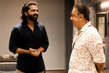 2 வித்தியாசமான லுக்களில் சிம்பு.. STR 48 படத்தின் போஸ்டர் வெளியிட்ட கமல்