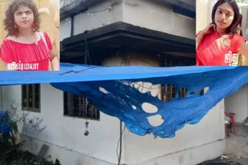 திடீரென தீப்பற்றி எரிந்த வீடு -  கருகிய நிலையில் மீட்கப்பட்ட இளம்பெண் உடல்