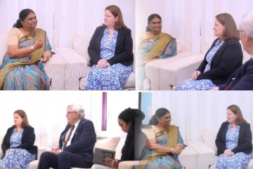 வடக்கு ஆளுநரை சந்தித்த இலங்கைக்கான பிரித்தானிய உயர்ஸ்தானிகர்