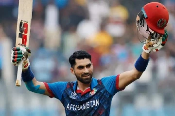 மாஸ் காட்டிய இப்ராஹிம் ஜத்ரான்: உலக கோப்பை வரலாற்றில் ஆப்கானிஸ்தான் வீரரின் முதல் சதம்