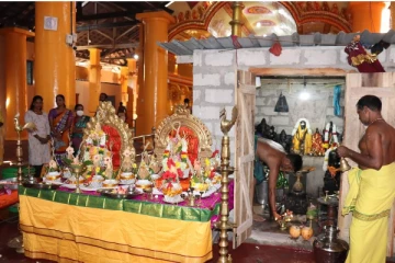ஒட்டுசுட்டான் தான்தோன்றீஸ்வரர் ஆலய மஹா கும்பாவிஷேக கிரிகைகள் ஆரம்பம்