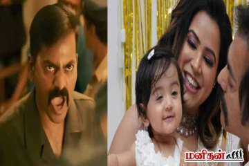 குழந்தையின் அரையாண்டு பிறந்த நாளை விமர்சையாக கொண்டாடிய ரெடின் கிங்ஸ்லி- சங்கீதா!