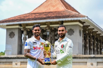 இலங்கைக்கு எதிரான முதல் டெஸ்டில் வலுவான நிலையில் ஆப்கானிஸ்தான்