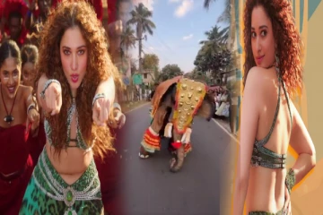 பட்டி தொட்டி எங்கும் ஒலித்த காவாலா பாடல்; தமன்னாவுக்கே டப் கொடுத்த யானையின் டான்ஸ்!