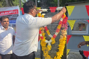 கொக்குவில் பிரம்படி தாக்குதலில் கொல்லப்பட்டவர்களின் 39வது ஆண்டு நினைவேந்தல்
