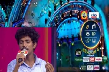 சரிகமபவில் நாட்டுபுற பாடலை பாடி நடுவர்களின் மனதை வென்ற இலங்கையர் விஜயலோஷன்!