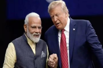 அமெரிக்க ஜனாதிபதி ட்ரம்ப் உடன் இந்திய பிரதமர் மோடி கலந்துரையாடல்