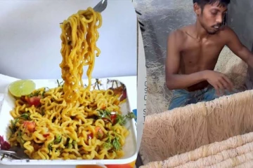 நூடுல்ஸ் பிரியரா நீங்கள்? இந்த காட்சியை பார்த்தால் இனி வாங்கவே மாட்டீங்க