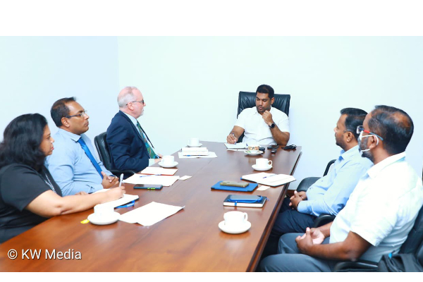 எரிசக்தி அமைச்சரை சந்தித்த ஐ.நா பிரதிநிதிகள்..! | Un Representatives Met The Minister Of Energy