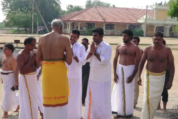 அண்ணாமலை திருக்கேதீஸ்வர ஆலயத்திற்கு விஜயம் (Photos)