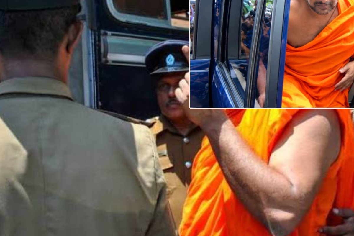 பேசுவதற்கு ஒருநிமிடமேனும் வாய்ப்பளியுங்கள்! உரத்த குரலில் முழக்கமிட்ட ஞானசார தேரர் | Gnanasara Thero Pleaded In Court பேசுவதற்கு ஒருநிமிடமேனும் வாய்ப்பளியுங்கள்! உரத்த குரலில் முழக்கமிட்ட ஞானசார தேரர் | Gnanasara Thero Pleaded In Court