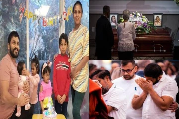 கனடாவில் கொல்லப்பட்ட இலங்கை குடும்பத்தாரின் இறுதிச் சடங்குகள் நிறைவு
