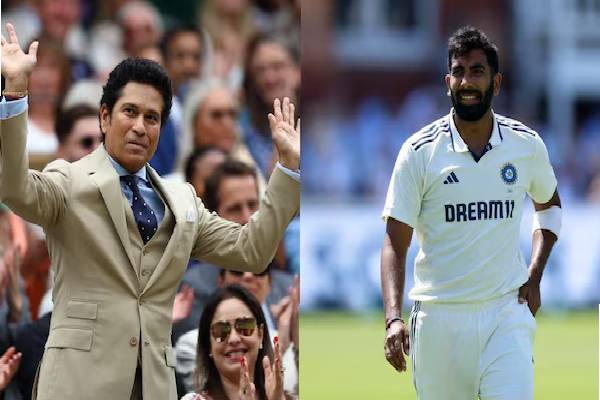 sachin - bumrah