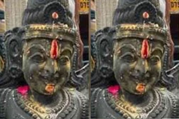 திடீரென கண்விழித்த பெருமாள் சிலை! பரபரப்பான சம்பவம்