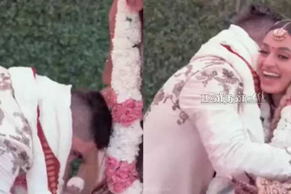 ஷாக்கில் புரோகிதர்....தாலி கட்டியதும் மணப்பெண்ணின் காலில் விழுந்த மாப்பிள்ளை! | Viral Wedding Video Funny Video