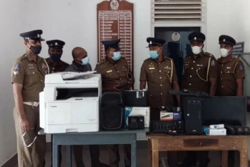 பாடசாலையில் திருடப்பட்ட பொருட்களை மீட்ட சம்மாந்துறை பொலிஸார்