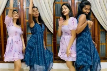 தொடை தெரிய லொஸ்லியா போட்ட ஆட்டம்! அரை குறை ஆடையில் பார்த்து மிரண்டு போன ரசிகர்கள்