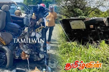 இலங்கையில் கோர விபத்து - நால்வர் பலி - 25 பேர் காயம்