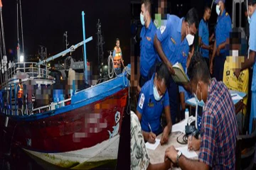 படகு மூலம் நாட்டை விட்டு தப்பிச்செல்ல முயன்ற 91 பேர் கைது