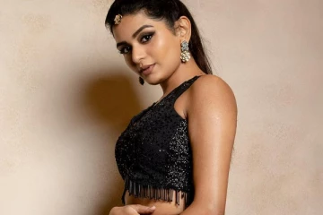 கருப்பு உடையில் அதிதி ஷங்கர் அழகிய போட்டோஷூட்