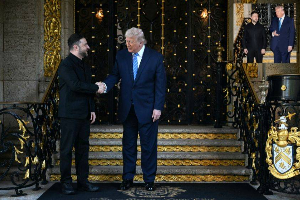 Volodymyr Zelensky/Donald Trump