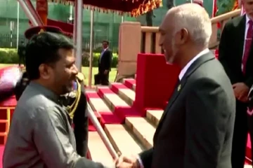 මාලදිවයින් ජනාධිපති පිළිගැනීමේ නිල උත්සවය ඇරඹෙයි