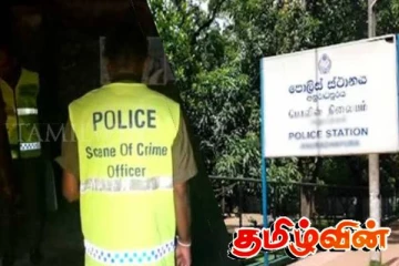 பொலிஸ் நிலையத்தில் கழுத்தை அறுத்து பரபரப்பை ஏற்படுத்திய இளைஞன்