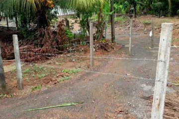 පාරක් මැද කම්බි වැටක් ගසා වසා දමයි - මෙරටින් ඇසෙන අමුතු පුවත..