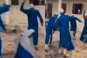 தந்தையின் கண் முன்னே இளம்பெண்ணை சூழ்ந்து நின்று சவுக்கால் அடிக்கும் ஆண்கள்: திடுக் வீடியோவின் பின்னணி