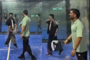 தோனி உடன் விளையாடும் அனிருத்.. இணையத்தில் வைரல் ஆகும் வீடியோ