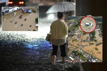 ஜப்பானை உலுக்கிய வரலாறு காணாத கனமழை: இதுவரையில் 8 பேர் பலி..