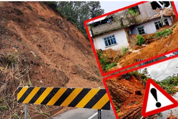 5 மாவட்டங்களுக்கு விடுக்கப்பட்டுள்ள மண்சரிவு அபாய எச்சரிக்கை: பொதுமக்கள் அவதானம்