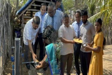 முல்லைத்தீவில் குடிநீர் விநியோகத் திட்டம் ஆரம்பித்து வைப்பு