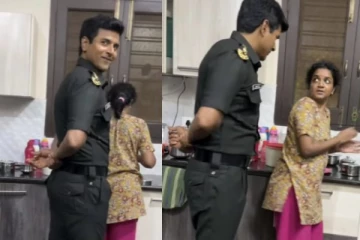 மனைவி ஆர்த்தியை சர்ப்ரைஸ் செய்த சிவகார்த்திகேயன்.. அமரன் படம் போல செய்த விஷயம்! வீடியோ