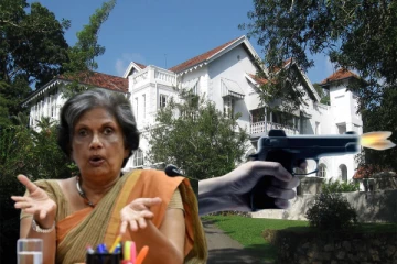 சந்திரிக்காவின் தோட்டத்திற்குள் புகுந்த இளைஞன் மீது துப்பாக்கிசூடு