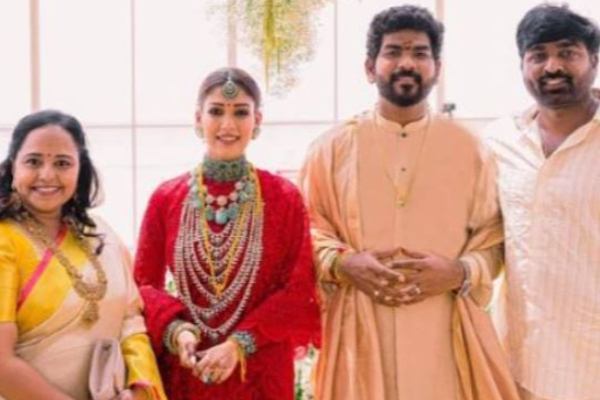 விஜய்சேதுபதியின் மனைவியா இது? நயன் திருமணத்தில் ஜொலித்த அழகிய ஜோடி...தீயாய் பரவும் புகைப்படம் | Nayan Vikki Viral Photos Vijay Sethupathi