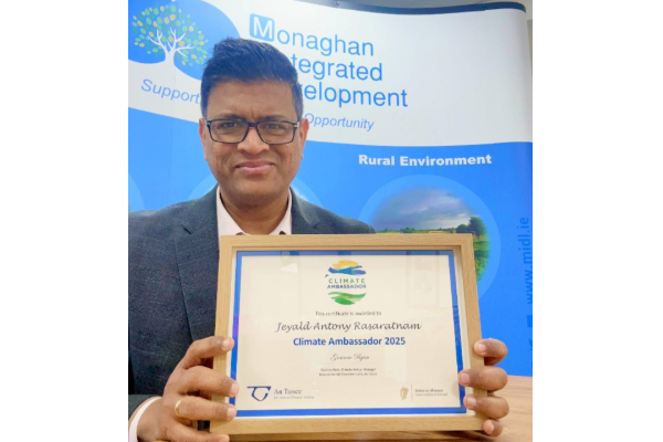 Ireland இல் இலங்கை தமிழருக்கு கிடைத்த கௌரவம்! | An Honour Bestowed Upon A Sri Lankan Tamil Ireland Ireland இல் இலங்கை தமிழருக்கு கிடைத்த கௌரவம்! | An Honour Bestowed Upon A Sri Lankan Tamil Ireland