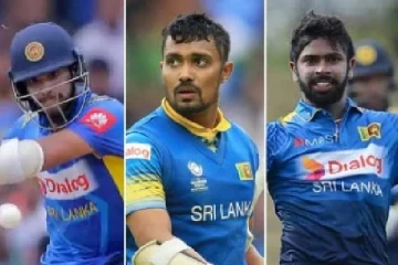 இலங்கை அணியின் கிரிக்கட் வீரர்கள் மூவருக்கு ஓராண்டு கால போட்டி தடை