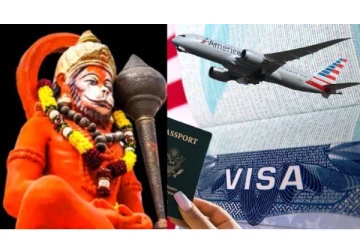 அமெரிக்க விசா விரைவாக கிடைக்க.. அனுமன் கோவிலில் குவியும் பக்தர்கள் - காரணம் என்ன?