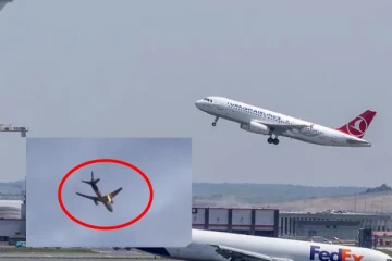 நடுவானில் விமான இயந்திரத்தில் பற்றிய தீ: அமெரிக்காவில் தரையிறக்கப்பட்ட சரக்கு விமானம்!