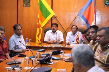 கொடிகாமம் பொலிஸார் கொலையின் எதிரொலி : ஆளுநர் செயலகத்தில் நேற்று இரவு அவசர கூட்டம்