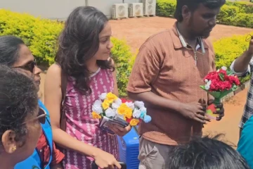 யாழ்ப்பாணத்திற்கு வருகை தந்த சரிகமப பிரபலங்கள்!