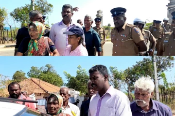 யாழில் மக்களின் எதிர்ப்பால் கைவிடப்பட்ட காணி அளவீட்டுப்பணி