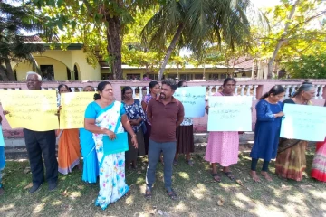 மட்டக்களப்பில் பேரினவாத சக்திகளுக்கு எதிராக ஆர்ப்பாட்டம்