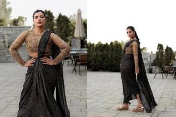 ஹோம்லி லுக்கில் அசத்தும் நடிகை ஐஸ்வர்யா ராஜேஷ்.. லேட்டஸ்ட்