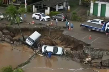 பிரேசிலில் கொட்டி தீர்த்த கனமழை: வெள்ளம் மற்றும் நிலச்சரியில் சிக்கி 36 பேர் பலி