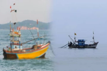 உயிருக்கு போராடும் கடற்றொழிலாளர்களை மீட்டுள்ள சிங்கப்பூர் கப்பல்