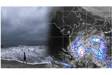 காற்றழுத்த தாழ்வு மண்டலம் நாளை அதிகாலை சென்னை அருகே கரையை கடக்கும்- வானிலை ஆய்வு மையம் எச்சரிக்கை